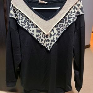 Womens long sleeve top